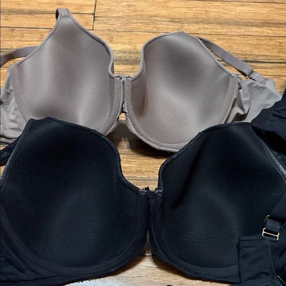 Soma Embraceable Perfect Coverage Bra Lot of 4 Black Taupe Plus Size 42DD/42DDD - Picture 9 of 16